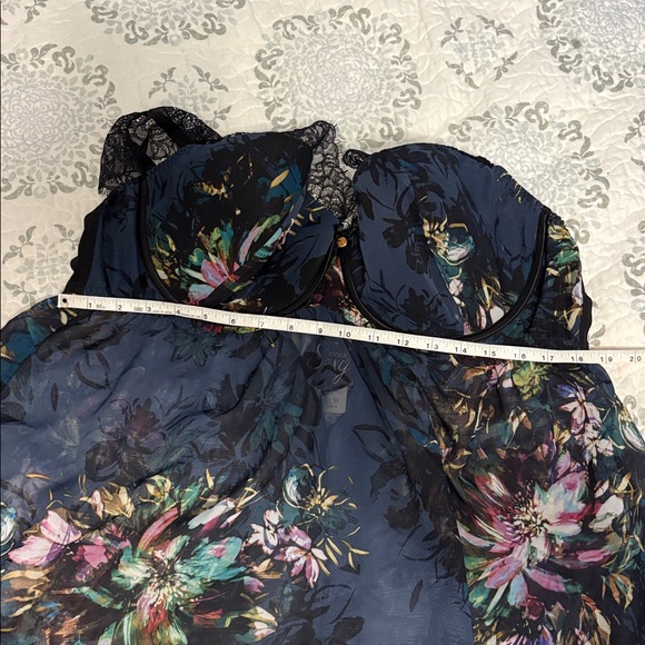 Cacique Womens Nightie Lingerie
Negligee Size 44DDD Floral Sheer
Padded. - Picture 14 of 16